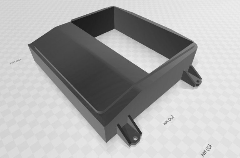 Honda Gold Wing проставка під магнітолу 2DIN - Зображення 3