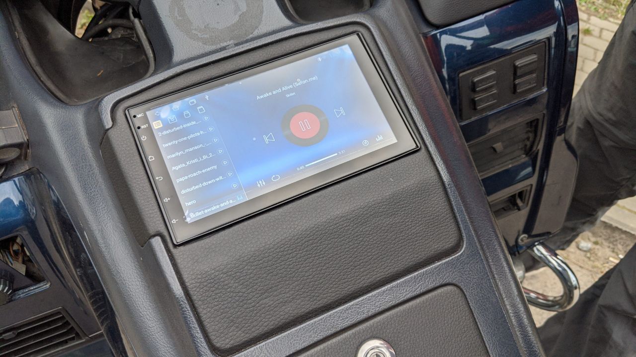 Honda Gold Wing проставка під магнітолу 2DIN