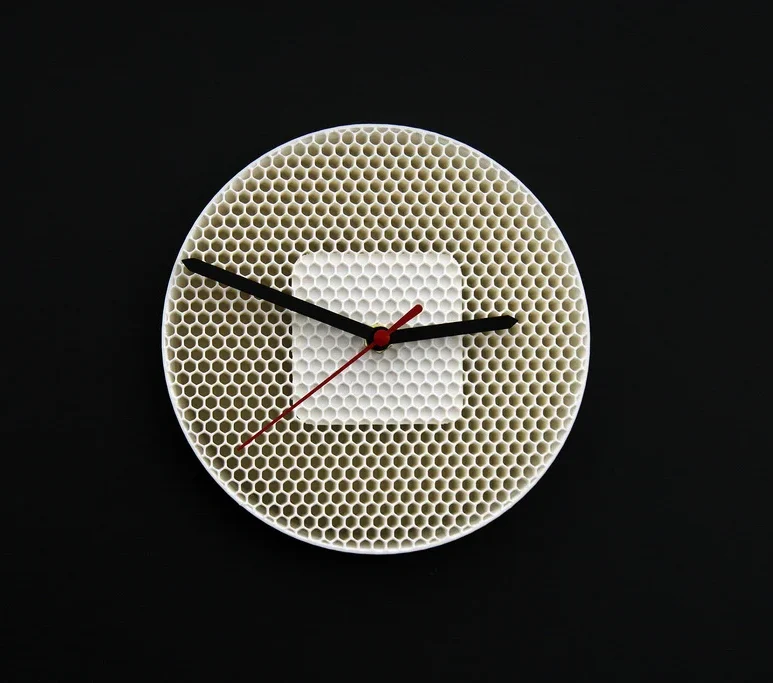 Дизайнерський годинник “GeoFrame Clock” для стіни або столу - Зображення 5