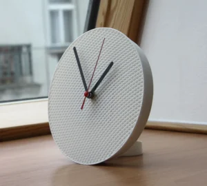 Дизайнерський годинник “GeoFrame Clock” для стіни або столу